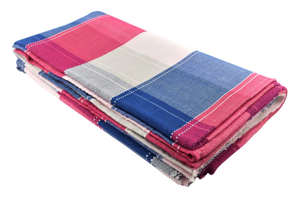 143100021008-01 Handmade Egyptian Cotton Blanket 94*86 Inch - F01