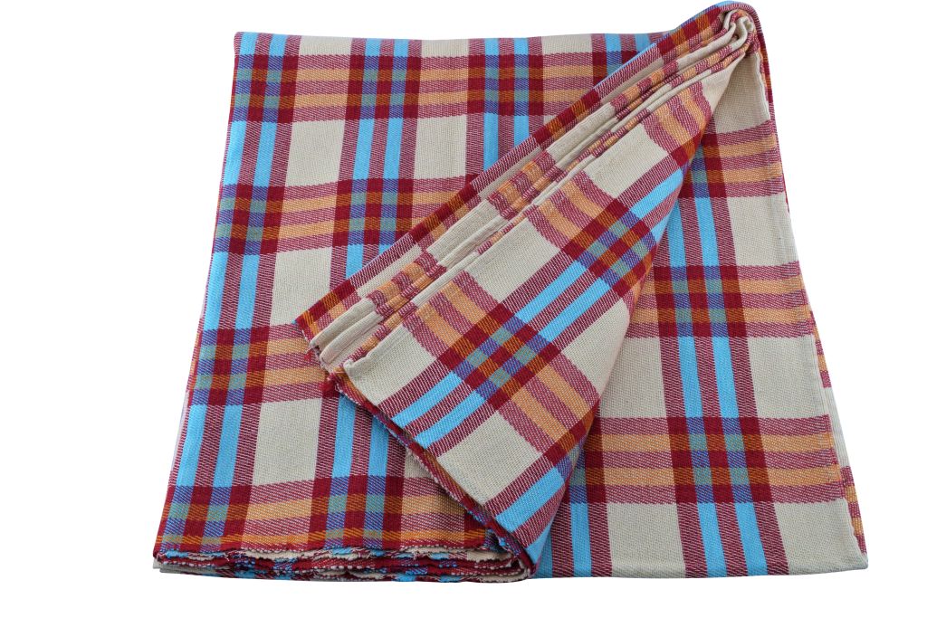 143100021008-02 Handmade Egyptian Cotton Blanket 94*86 Inch - F02